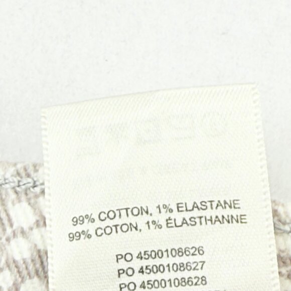 Aritzia Denim Forum Women The Lola Snake Print Light Brown Skinny Crop Jeans 29W - Picture 7 of 12